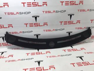 Панель крепления дефлекторов обдува лобового стекла (сетка) Tesla Model S 1 поколение 2015, 6007510-00-G, 1023272-00-B, 1023273-00-B