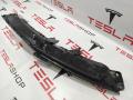Накладка гриля бампера переднего верхняя Tesla Model X 1 поколение 2020, 1047021-00-E - фото №7