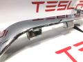 Накладка V-образная декоративная переднего гриля хром (птичка) Tesla Model S 1 поколение [рестайлинг] 2018, 1065233-00-C, 1056377-00-E - фото №5