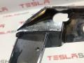 Накладка V-образная декоративная переднего гриля хром (птичка) Tesla Model S 1 поколение [рестайлинг] 2018, 1065233-00-C, 1056377-00-E - фото №6