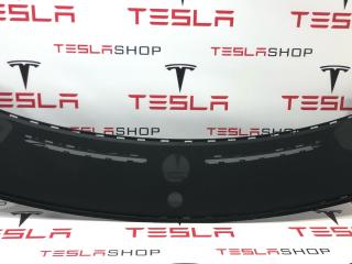 Панель крепления дефлекторов обдува лобового стекла (сетка) Tesla Model X 1 поколение 2019, 1035569-00-H
