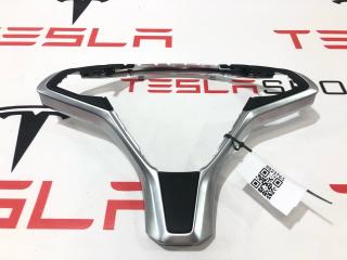 Корпус декоративный подушки безопасности водителя Tesla Model X 1 поколение 2019, 1036774-00-D, 2463292, 250765, 2507650