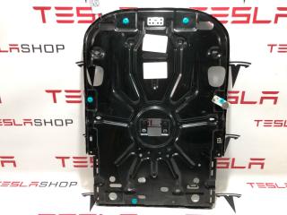 Чехол-накладка задняя спинки сиденья 3-го ряда Tesla Model X 1 поколение 2019, 1066927-00-A, 1066926-00-A