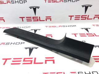 Накладка дверного порога Tesla Model X 1 поколение [рестайлинг] 2022, 1626484-00-A, 1626479-00-C
