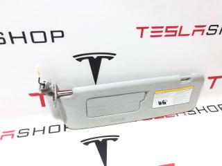 козырек солнцезащитный Tesla Model 3 1 поколение 2019, 1088738-01-I, 1108084-00-F, 1490405-01-B