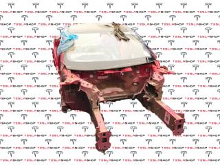 четверть передняя левая Tesla Model S 1 поколение [2-й рестайлинг] 2021, 1553815-S0-B, 1553813-S0-J, 1553803-S0-G