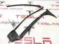 Уплотнитель стойки B наружной Tesla Model X 1 поколение [рестайлинг] 2022, 1521802-00-A - фото №3