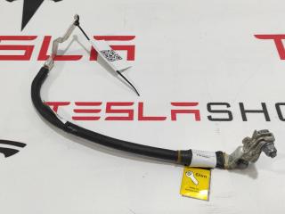 Зажим клеммы АКБ 12V (Минус - ) Tesla Model 3 1 поколение 2020, 1068768-00-E