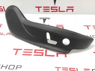 Накладка салазки сидения (водительская) Tesla Model S 1 поколение 2016, 1013094-00-A, AG130486