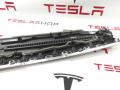 Декоративная накладка центральной панели 3, Y Tesla Model 3 1 поколение (2017 - 2025), 1091225-00-F, 1619569-00-A - фото №7