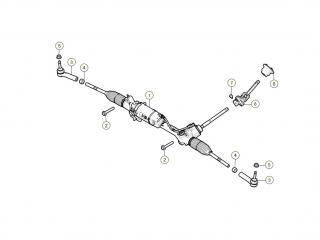 руль Tesla Model S 1 поколение [рестайлинг] 2020, 1004356-00-B