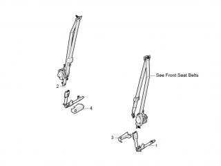 подушка безопасности Tesla Model S 1 поколение [рестайлинг] 2020, 1011544-05-A