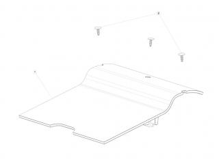 подушка безопасности Tesla Model X 1 поколение 2020, 1036756-00-G