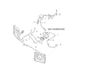 Клапан теплообменника Tesla Model S 1 поколение 2016, 6008481-00-B