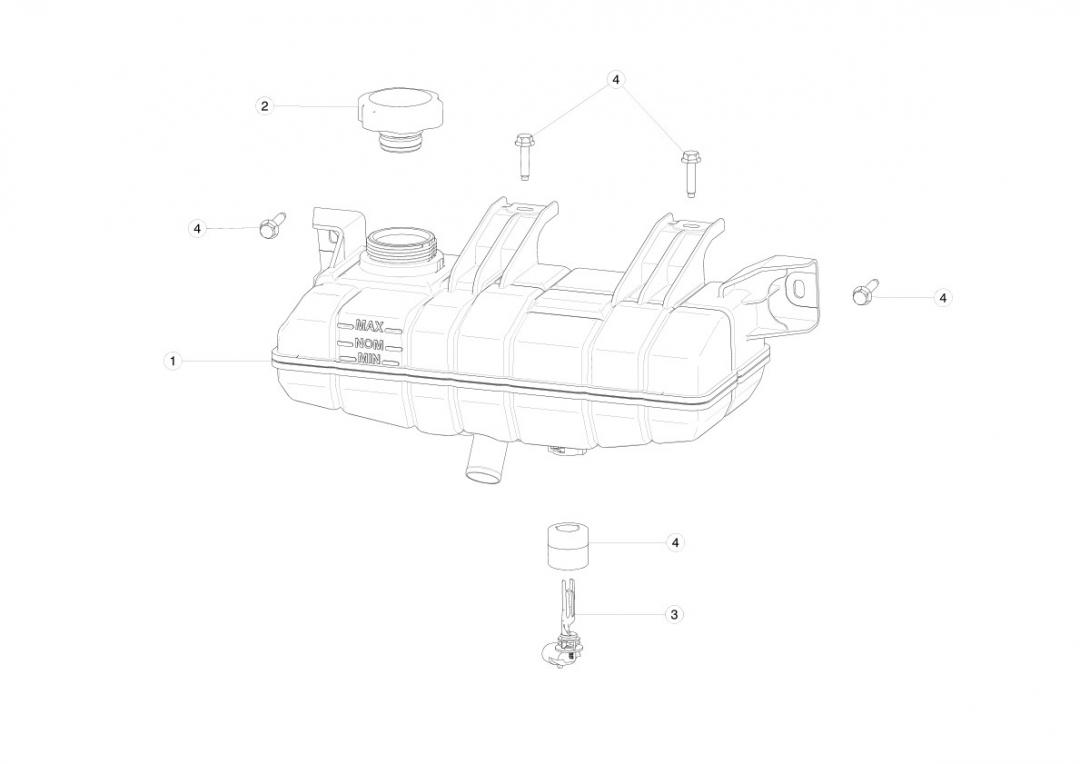 Кронштейн крепление чиллера (подрамник) Tesla Model X 1 поколение 2020, 1027546-00-C - фото №1