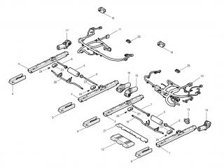 салон (комплект сидений) Tesla Model S 1 поколение [рестайлинг] 2020, 1007151-80-E