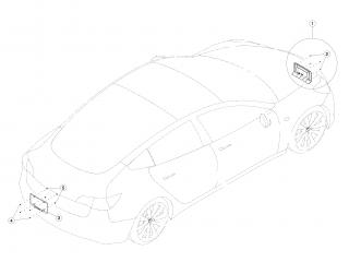 защита арок (подкрылок) Tesla Model 3 1 поколение 2020, 1019047-00-C