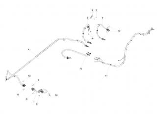 провод высоковольтный Tesla Model S 1 поколение [рестайлинг] 2020, 1015432-00-A
