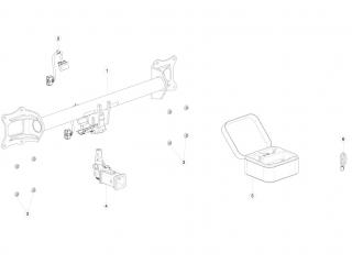 Кабель порта зарядки Tesla Model X 1 поколение 2020, 1054074-00-C