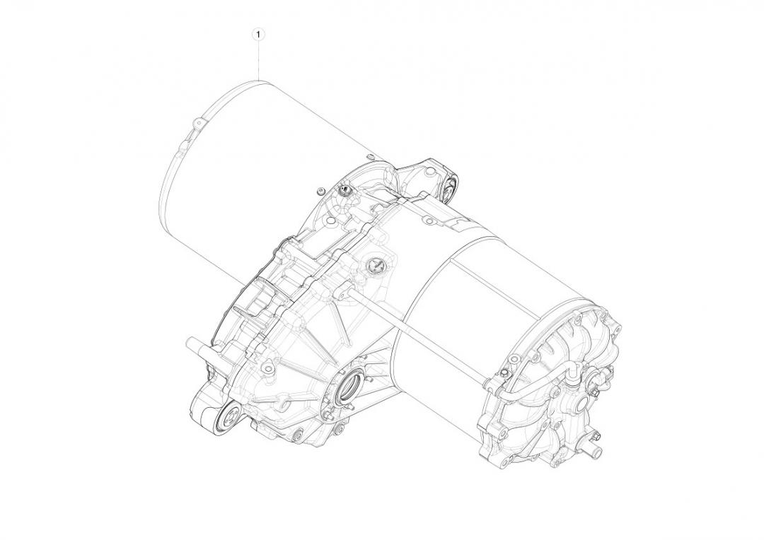 распределитель тормозных усилий Tesla Model X 1 поколение 2020, 1050085-00-E - фото №1
