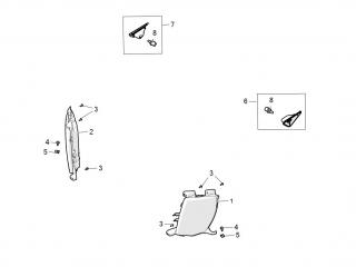 проводка Tesla Model S 1 поколение [рестайлинг] 2020, 6007699-01-D