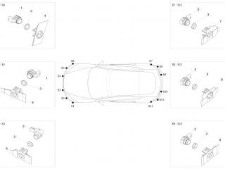 проводка Tesla Model S 1 поколение 2016, 1048474-07-A