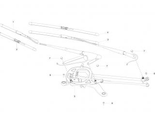 проводка Tesla Model X 1 поколение 2020, 1097475-00-A