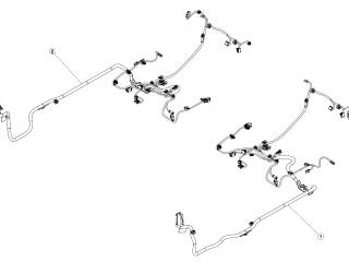 проводка Tesla Model 3 1 поколение 2020, 1099534-00-A