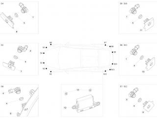проводка Tesla Model X 1 поколение 2020, 1032448-01-G
