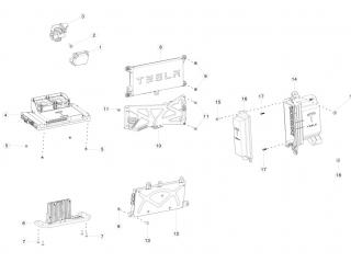 проводка Tesla Model X 1 поколение 2020, 2072429-00-B