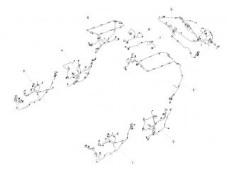 проводка Tesla Model X 1 поколение 2020, 1037508-14-E