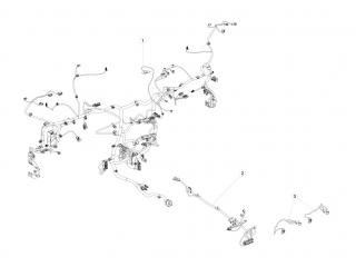 проводка Tesla Model X 1 поколение 2020, 1037509-00-C