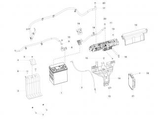 проводка Tesla Model X 1 поколение 2020, 1052334-01-G