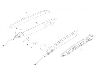 салон (комплект сидений) Tesla Model S 1 поколение [рестайлинг] 2020, 1134593-00-A