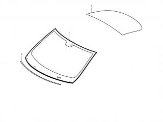 рама Tesla Model S 1 поколение [рестайлинг] 2020, 1096907-00-D