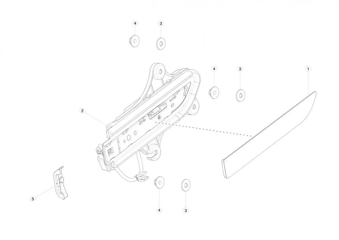 замок двери Tesla Model X 1 поколение 2020, 1140000-00-C - фото №1