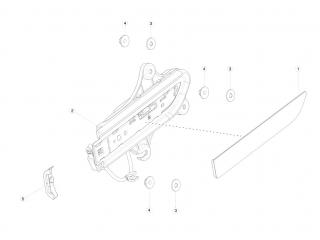 замок двери Tesla Model X 1 поколение 2020, 1028769-00-I