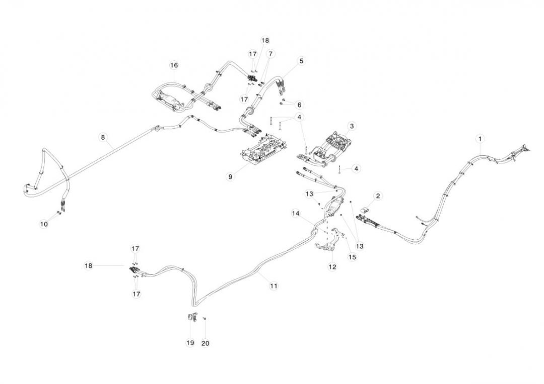 провод высоковольтный Tesla Model S 1 поколение 2016, 1009210-00-A - фото №1