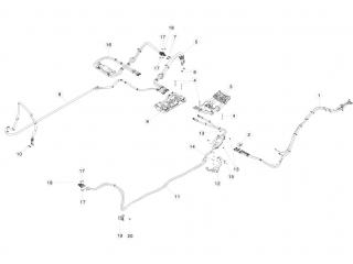 провод высоковольтный Tesla Model S 1 поколение 2016, 1048690-10-C