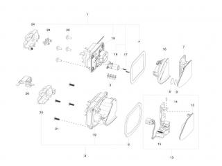 провод высоковольтный Tesla Model S 1 поколение [рестайлинг] 2020, 1041702-00-C