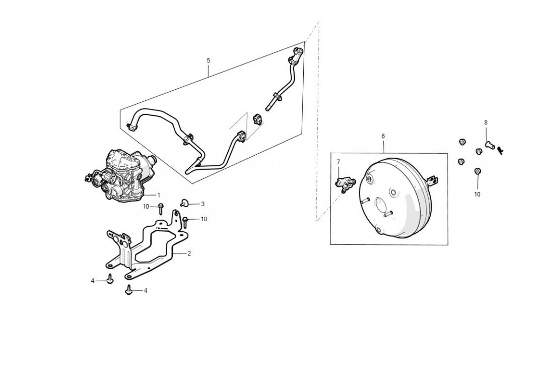 Датчик вакуумного усилителя Tesla Model S 1 поколение 2016, 6008122-00-A - фото №1