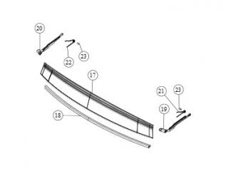 крыша Tesla Model S 1 поколение 2016, 1009189-00-B