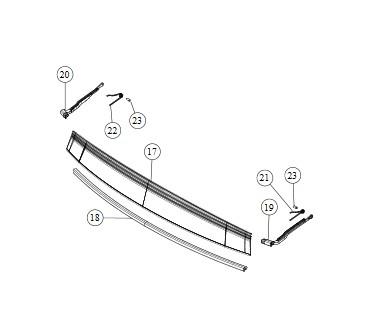 крыша Tesla Model S 1 поколение 2016, 1009186-00-D - фото №1
