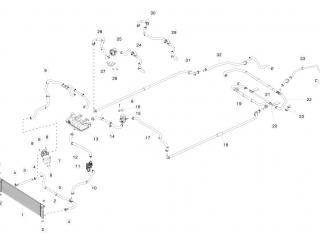 Шланги охлаждающей жидкости Tesla Model S 1 поколение 2016, 1007991-00-D