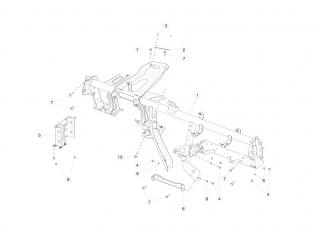 панель передняя салона (торпедо) Tesla Model S 1 поколение [рестайлинг] 2020, 1011347-00-A