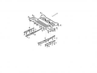 Молдинг (плавник) Tesla Model S 1 поколение 2016, 6008185-00-D
