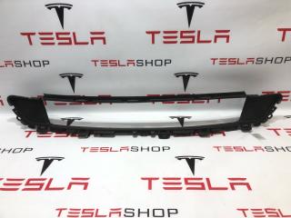 Решетка декоративная основного радиатора (передний бампер) Tesla Model S 1 поколение [2-й рестайлинг] 2022, 1564699-00-B