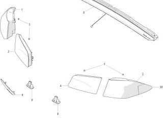 проводка Tesla Model S 1 поколение [рестайлинг] 2020, 1018585-00-A