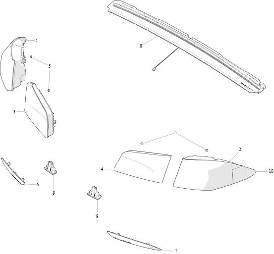 проводка Tesla Model S 1 поколение 2016, 1022421-00-B - фото №1