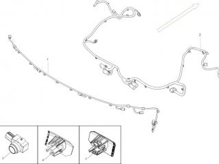 проводка Tesla Model S 1 поколение 2016, 1004430-00-M